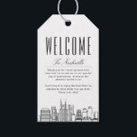 Nashville Wedding | Welcome Message Gift Tags<br><div class="desc">Special welcome gift tags tailored specifically to your wedding event in the beautiful city of Nashville, Tennessee. This item is part of a larger 20 piece collection with items tailored to before, the day of, and after your wedding ceremony. Some other matching items to go with this include, gift tags,...</div>