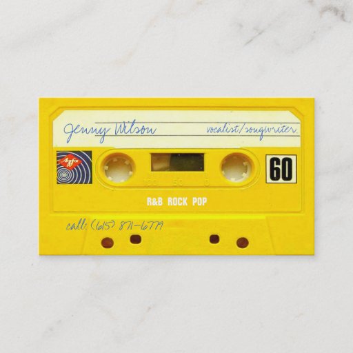 Customizable Nashville x business cards