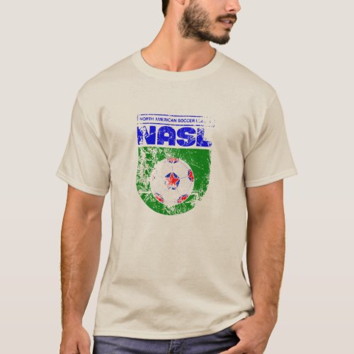 NASL Vintage Soccer Logo Sirt T_Shirt
