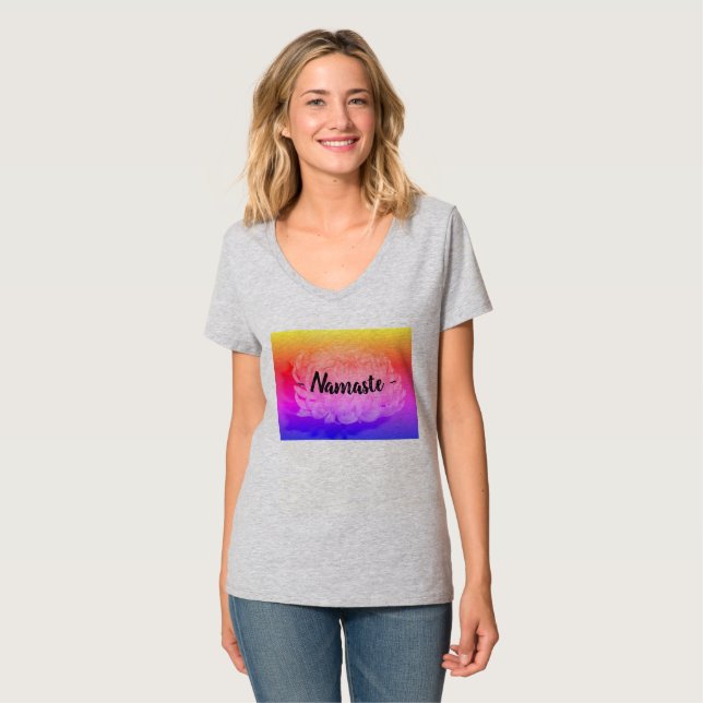 ~ Nasmaste ~ Basic Graphic T-Shirt (Front Full)