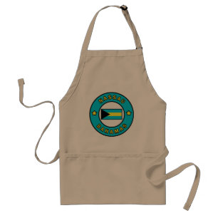 Nassau Bahamas Adult Apron