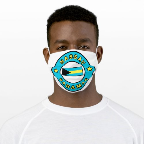 Nassau Bahamas Adult Cloth Face Mask