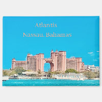 Nassau, Bahamas Atlantis Collectible Magnet
