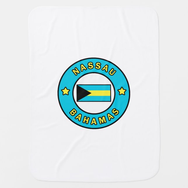 Nassau Bahamas Baby Blanket (Front)