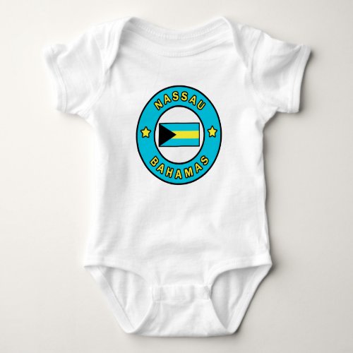 Nassau Bahamas Baby Bodysuit