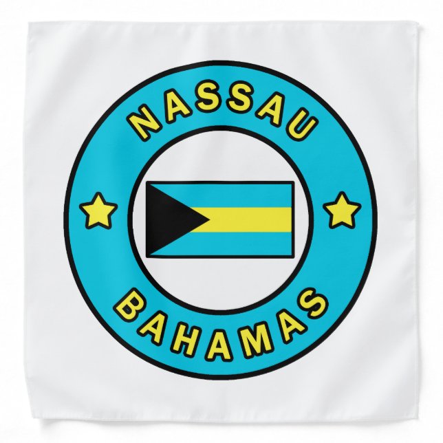 Nassau Bahamas Bandana (Front)