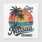 Nassau Bahamas Beach Summer (Front)