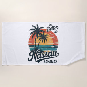 Nassau Bahamas Beach Summer Towel