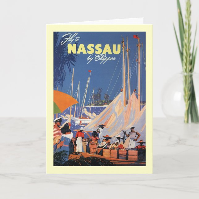 Nassau Bahamas Card (Front)