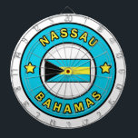 Nassau Bahamas Dart Board<br><div class="desc">Nassau Bahamas</div>