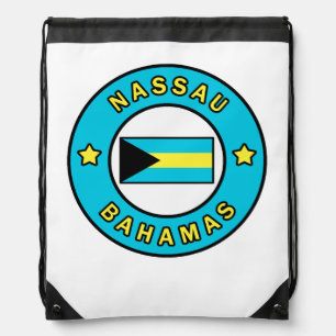 Nassau Bahamas Drawstring Bag