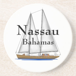 Nassau Bahamas Drink Coaster