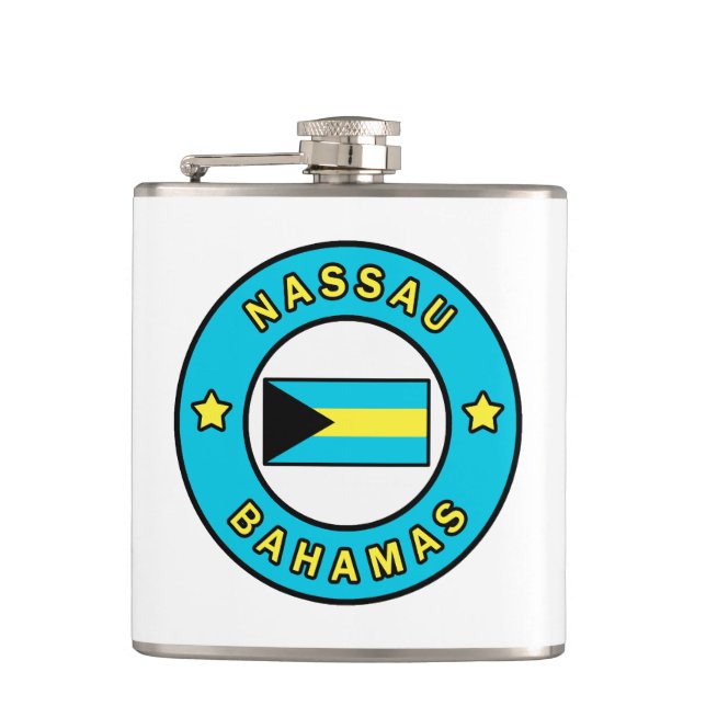 Nassau Bahamas Flask (Front)