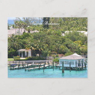 Nassau Bahamas in the Caribbean, Postcard
