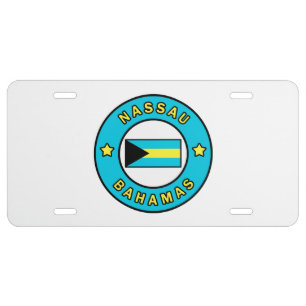 Nassau Bahamas License Plate