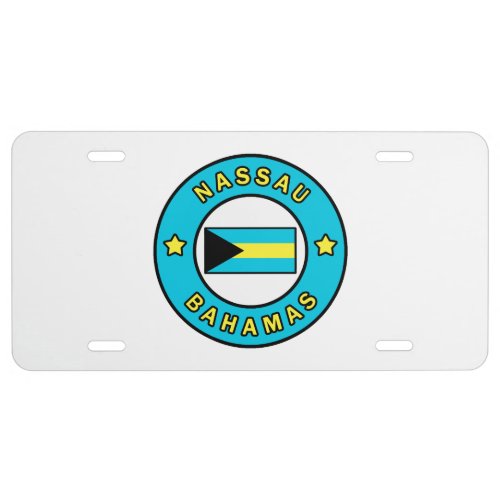 Nassau Bahamas License Plate