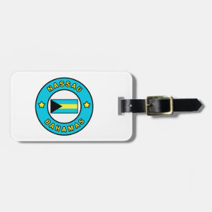 Nassau Bahamas Luggage Tag