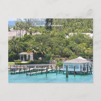 Nassau Bahamas of the Caribbean, Postcard