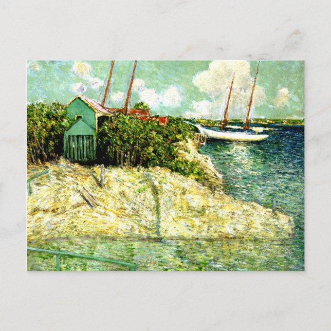 Nassau, Bahamas, painting by J. Alden Weir Postcard (Front)