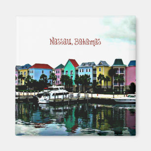 Nassau, Bahamas photograph Magnet