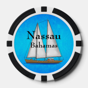 Nassau Bahamas Poker Chips