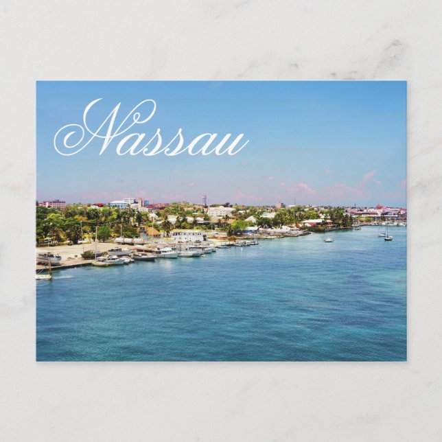 Nassau, Bahamas Postcard (Front)
