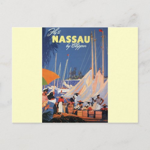 Nassau Bahamas Postcard