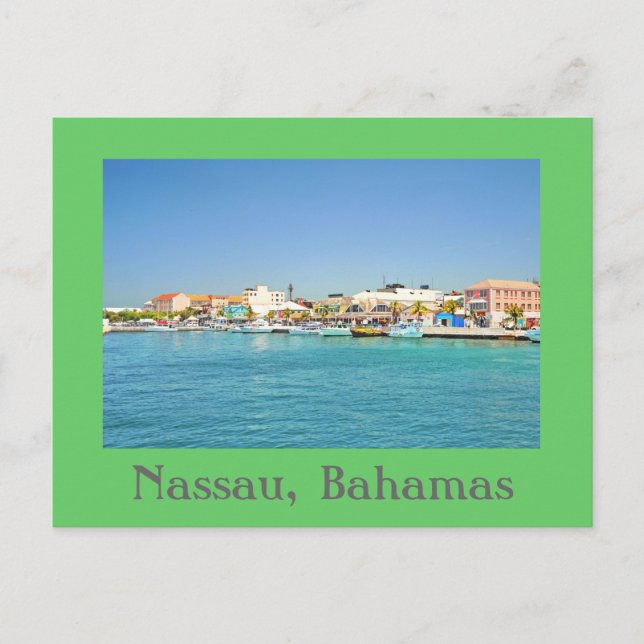 Nassau, Bahamas Postcard (Front)