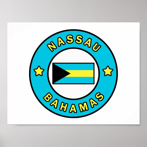 Nassau Bahamas Poster