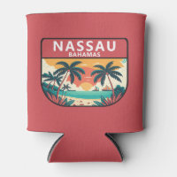 Nassau Bahamas Retro Emblem