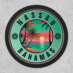 Nassau Bahamas Retro travel Souvenir 1950s Patch