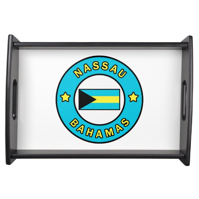 Nassau Bahamas Serving Tray (Front)
