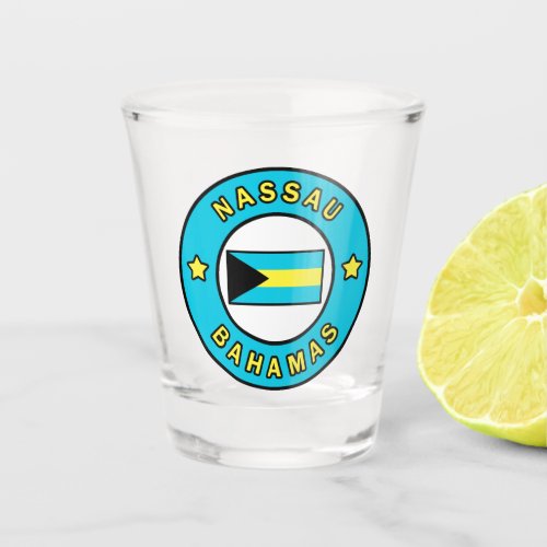 Nassau Bahamas Shot Glass