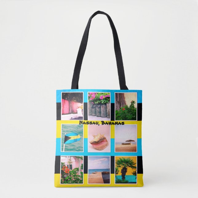 Nassau, Bahamas  Tote Bag (Front)