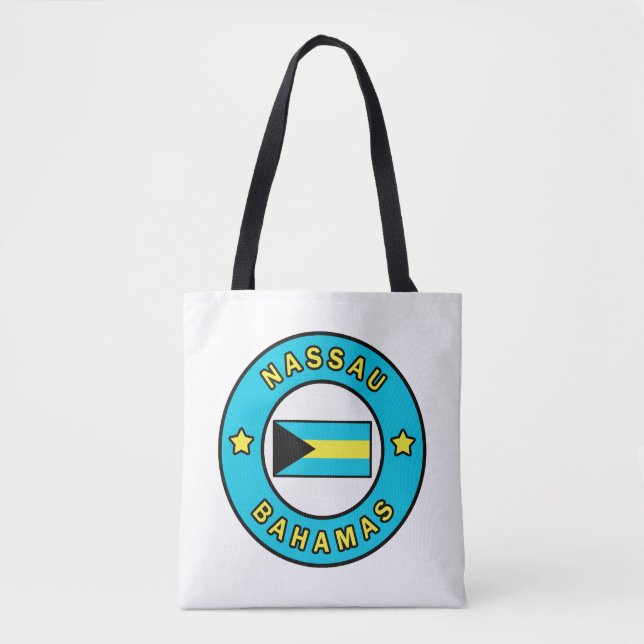 Nassau Bahamas Tote Bag (Front)