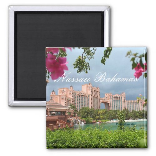 Nassau Bahamas Travel Photo Souvenir Fridge Magnet