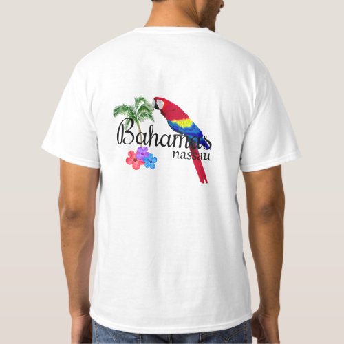 Nassau Bahamas Tropical Destination T_Shirt