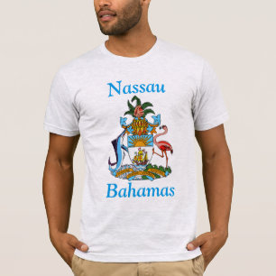 Nassau, Bahamas with Coat of Arms T-Shirt