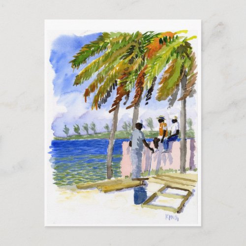 Nassau Beach postcard