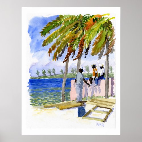 Nassau Beach print