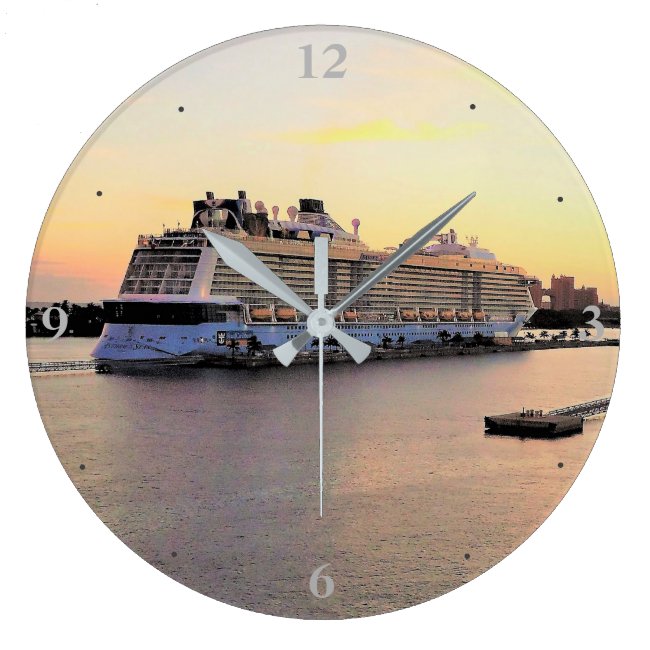 Nassau Harbor Daybreak with Cruise Ship