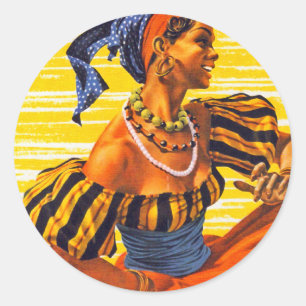 Nassau Jet Classic Round Sticker