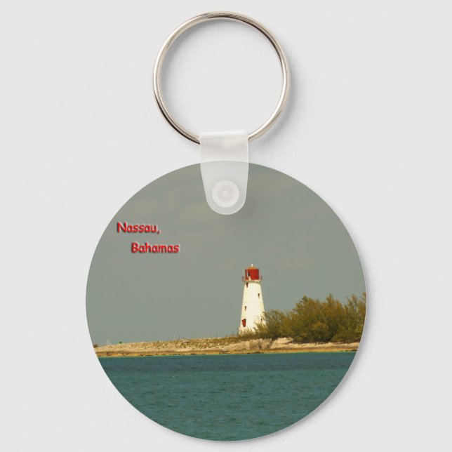 Nassau Lighthouse Keychain (Front)