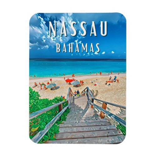 Nassau  Lle paradisiaque des Bahamas Magnet