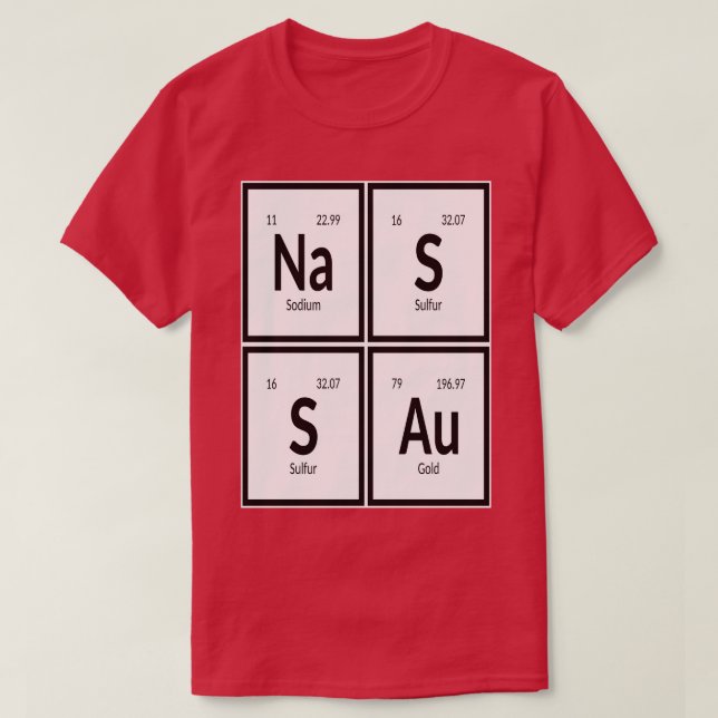 Nassau of Elements T-Shirt (Design Front)