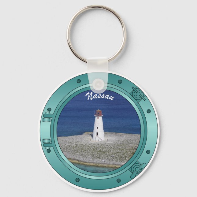Nassau Porthole Keychain (Front)