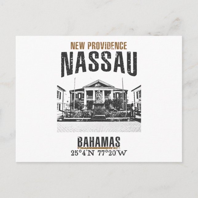 Nassau Postcard (Front)