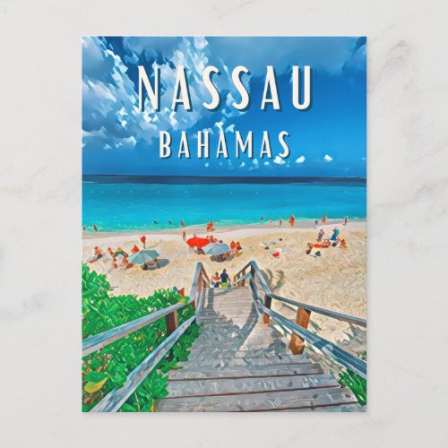 Nassau The heavenly island of the Bahamas Postcard