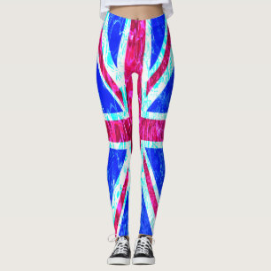 Nasser Union Jack, United Kingdom national flag Leggings