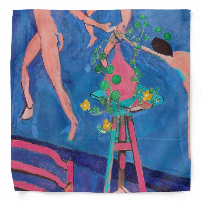 Nasturtium Flowers in the Atelier, Matisse Bandana (Front)